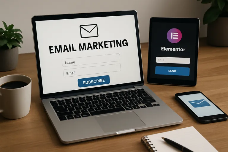 Email marketing Elementor: bouw conversiegerichte formulieren en campagnes