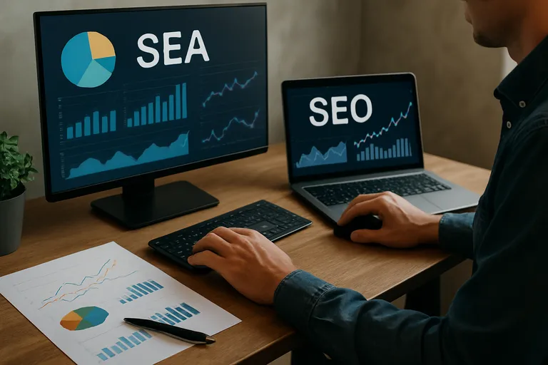 Online marketing SEA SEO effectief combineren voor meer zichtbaarheid en conversie
